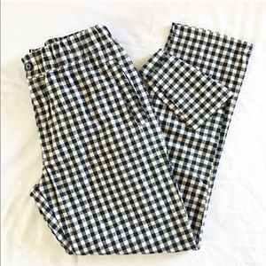 Checkered graham brandy pants!